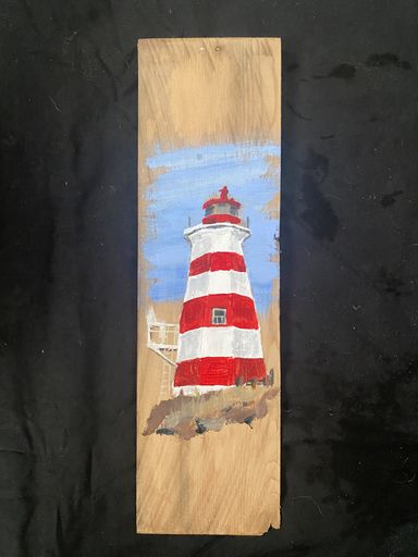 Brier Island Lighthouse on Cedar
